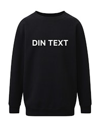 Sweatshirt med din valfria text - Dam
