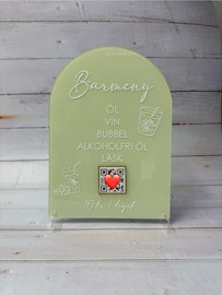 Barmeny - QR KOD