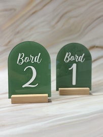 Bordsnummer - Akryl