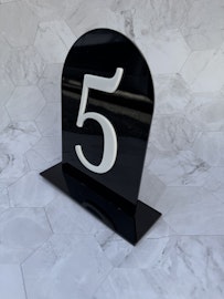Bordsnummer - Akryl ”3D”