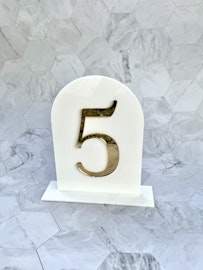 Bordsnummer - Akryl ”3D”