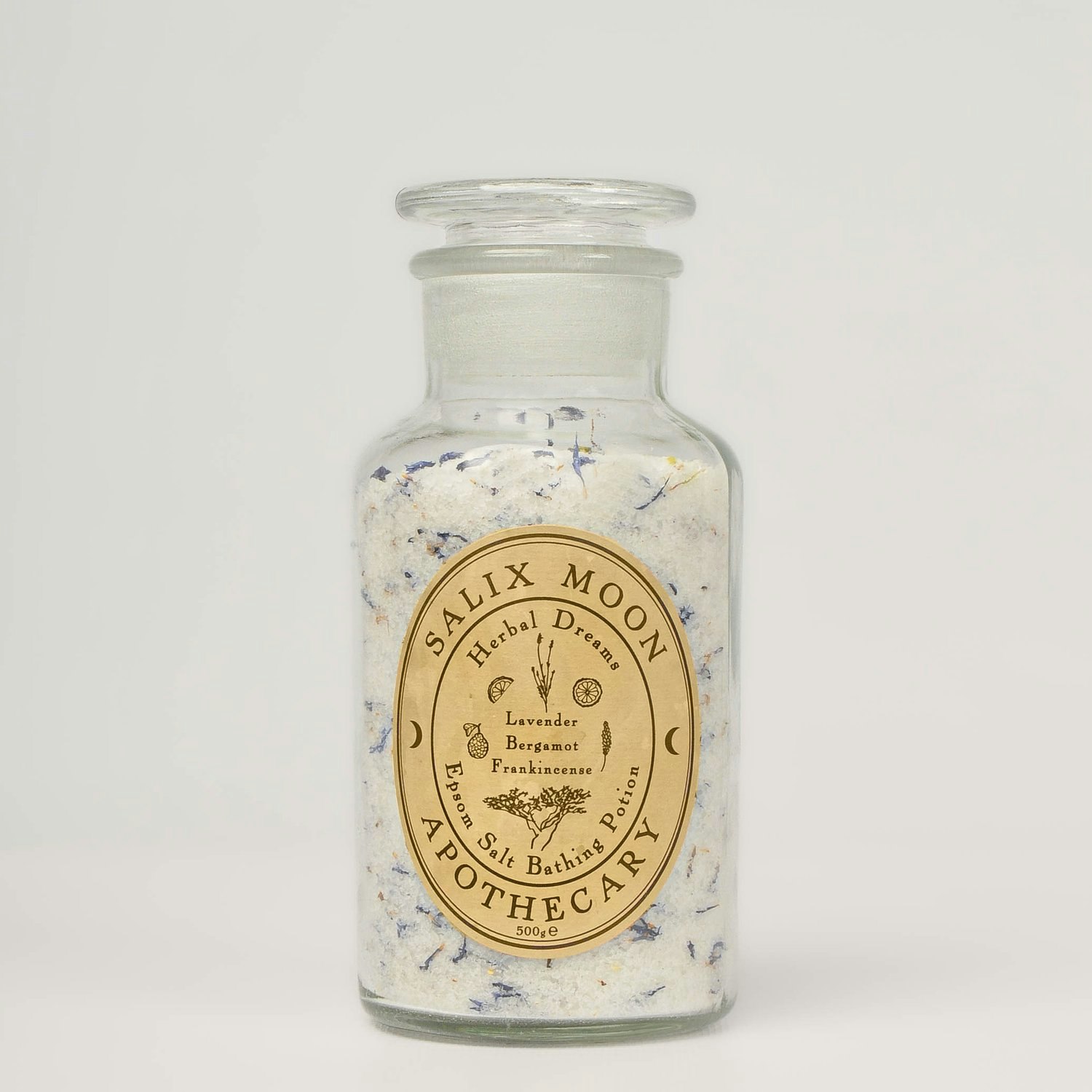 Salix Moon Herbal Badesalt 500g