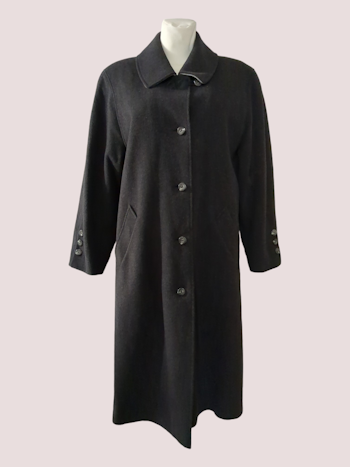 VINTAGE ULD FRAKKE STR. M/L 1960´ERNE