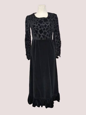 VINTAGE VELOUR KJOLE