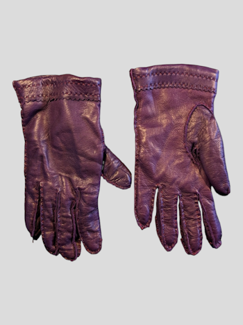 VINTAGE LÆDER HANDSKER