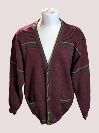 VINTAGE CARDIGAN STR.XL