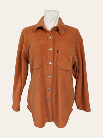 VINTAGE FLEECE SKJORTE STR.L