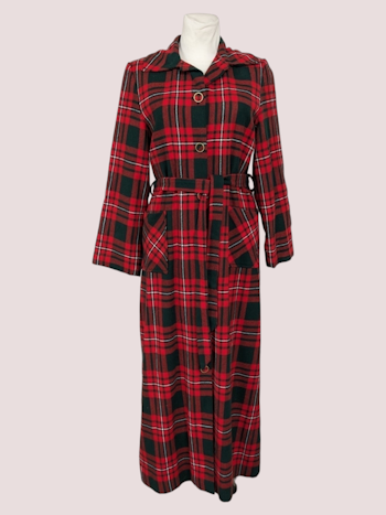 VINTAGE HOUSE COAT STR.42