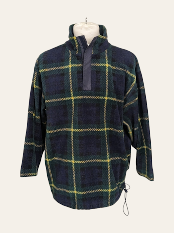 VINTAGE FLEECE TRØJE STR.M