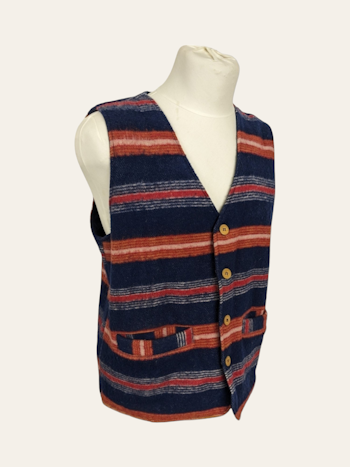 VINTAGE FLEECE VEST STR.M