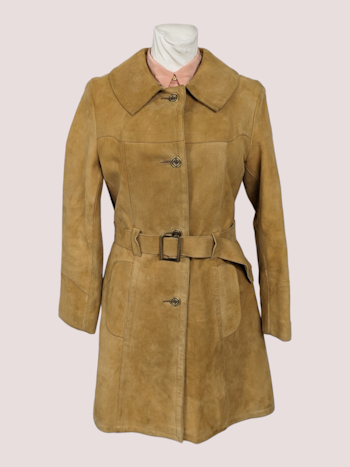 VINTAGE HILPORT RUSKINDS FRAKKE STR.36