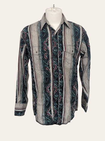 VINTAGE WRANGLER SKJORTE STR.M