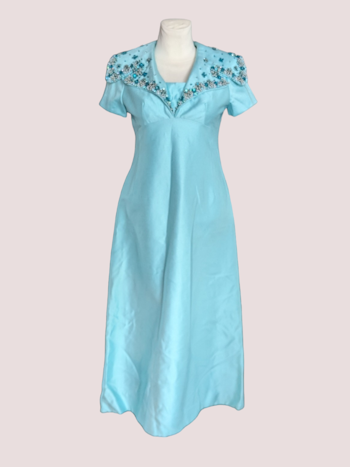 VINTAGE 1950'ER COCKTAIL KJOLE STR.36