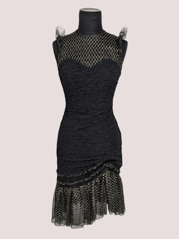 VINTAGE 80'ER KJOLE STR.36