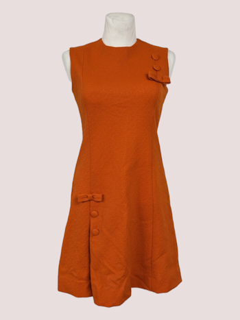 VINTAGE 60'ER KJOLE STR.36/38