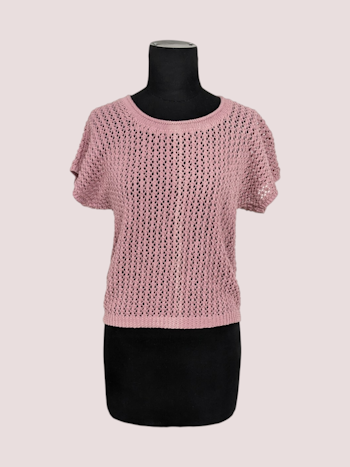 VINTAGE STRIK BLUSE STR.38/40