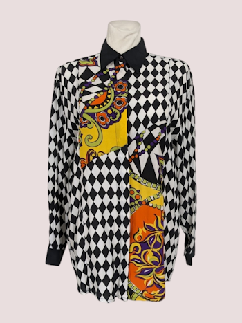 VINTAGE OVERSIZE BLUSE