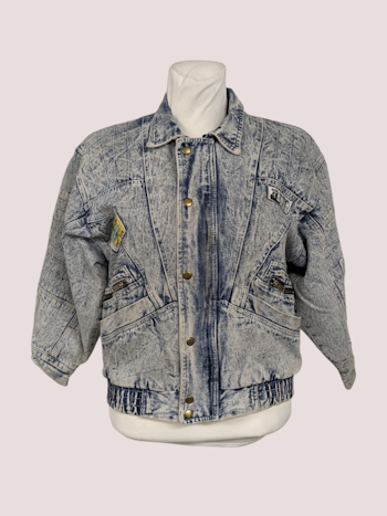 VINTAGE DENIM JAKKE STR.S