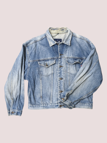 VINTAGE DENIM JAKKE STR.XXL