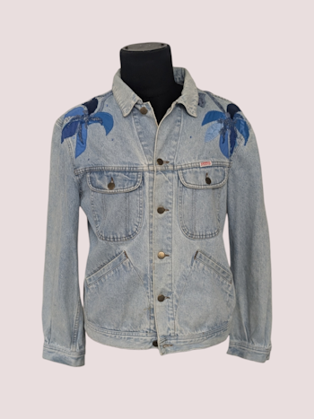 VINTAGE DENIM JAKKE STR.XL