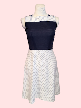 VINTAGE KJOLE STR.36