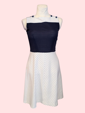 VINTAGE KJOLE STR.36