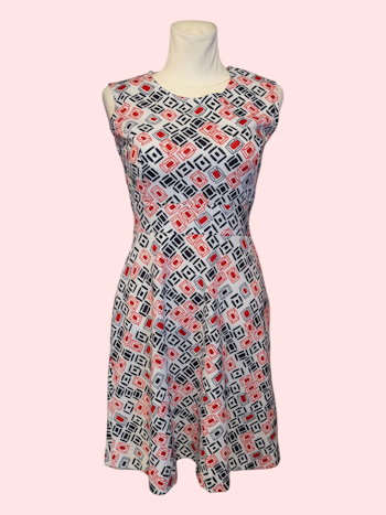 VINTAGE KJOLE STR.36