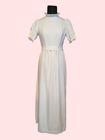 VINTAGE KONFIRMATIONS KJOLE STR.XXS/XS