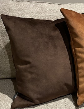 Putetrekk | Brun velour
