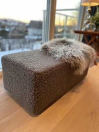 Puff | Teddystoff - brun