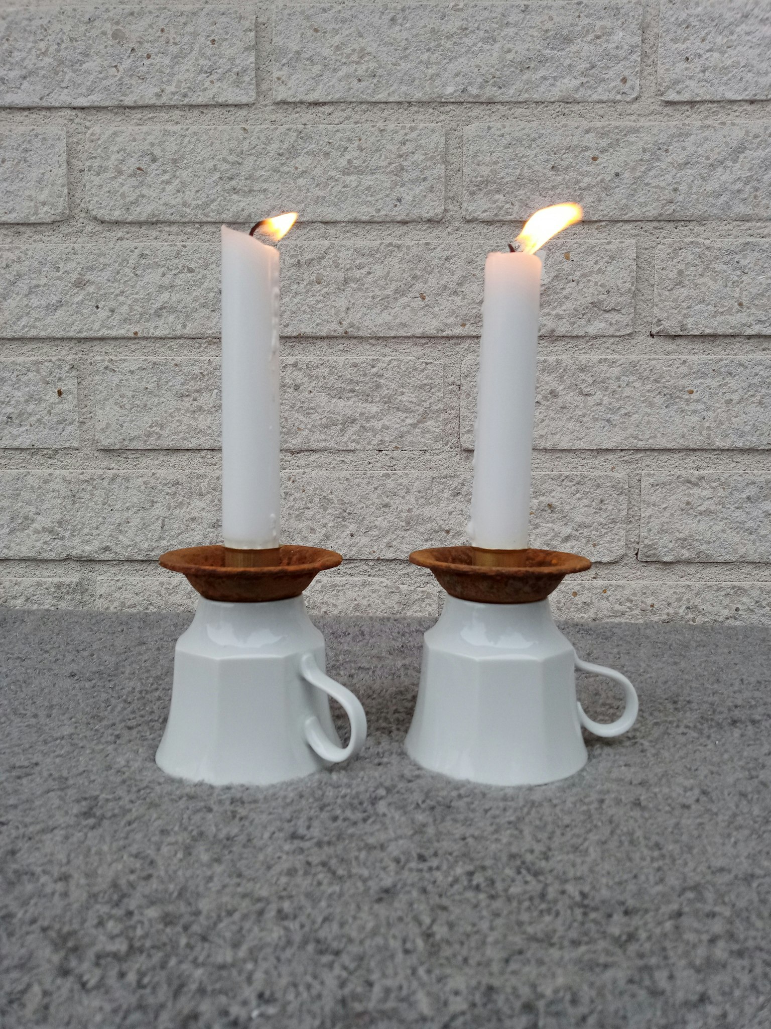 Ljusstake 'Kopp Klara'