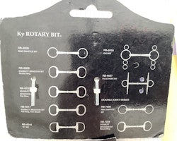 Ky rotary bit,rb-9000, 12,5 cm,nytt