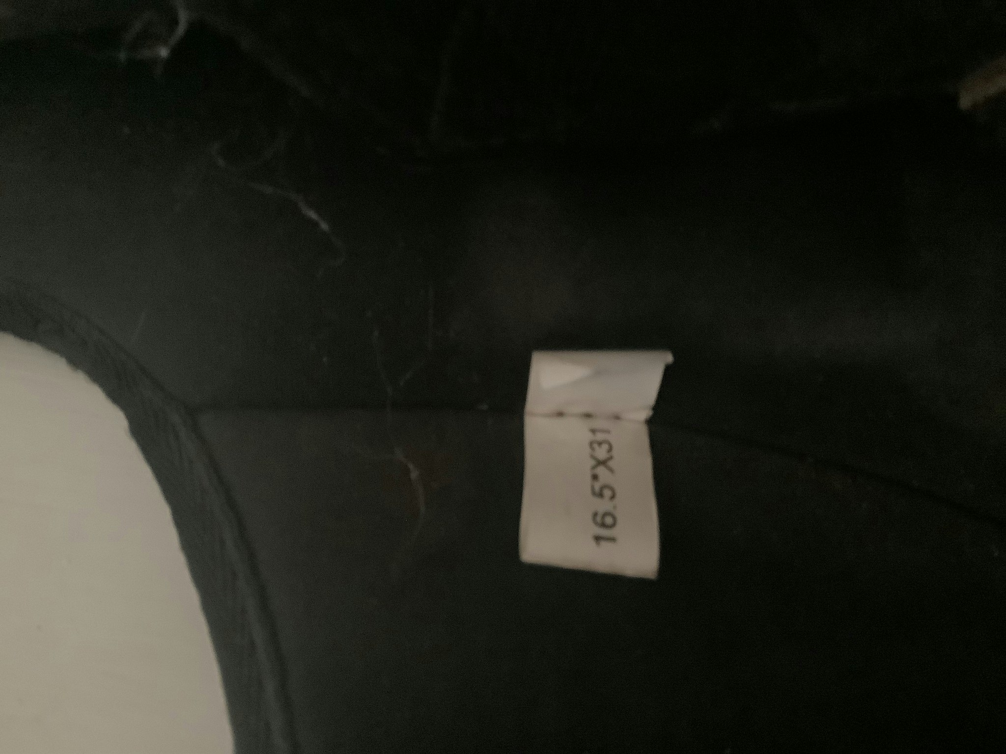 Claridge house,svart,16,5”, 31 bom,fint skick