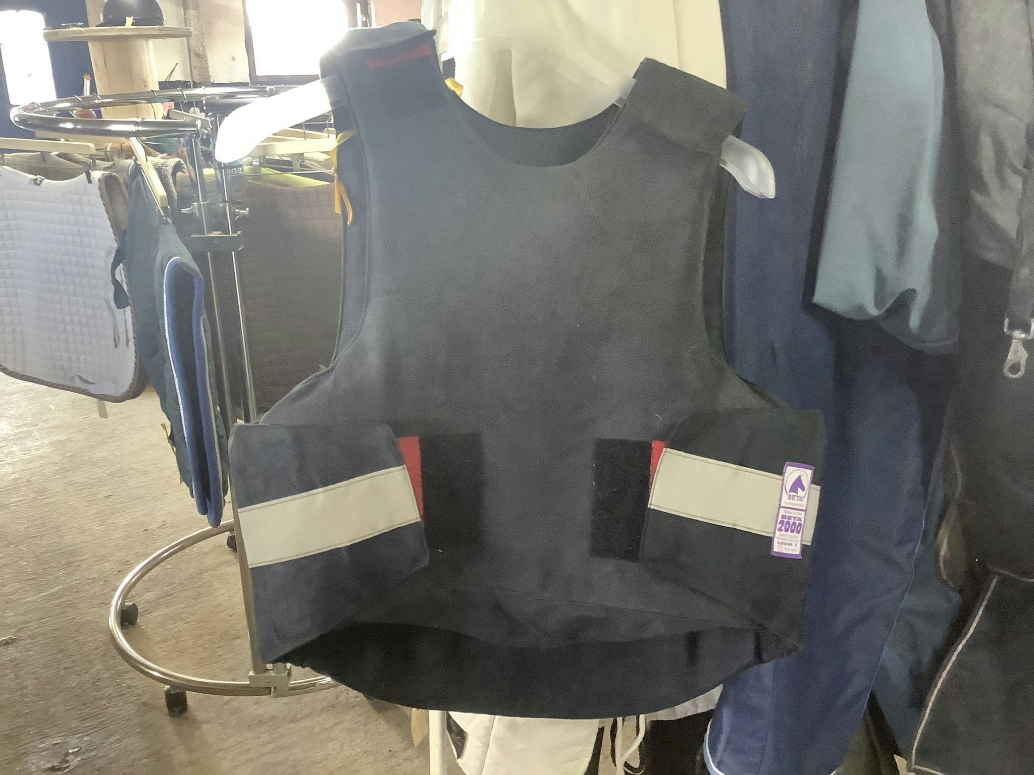 Säkerhetsväst,beta 2000,level 3,stl L,svart,
