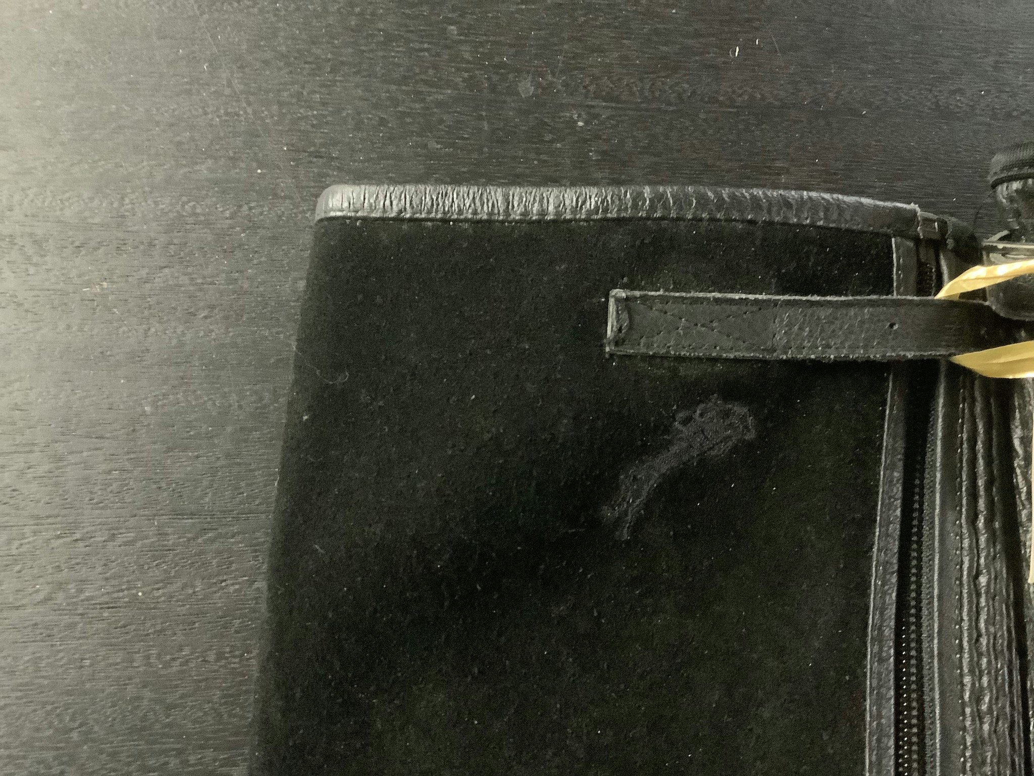 Shortchaps,svarta,moccaliknande,stl XL