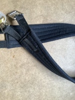 Bucas sadelgjord svart 110 cm,