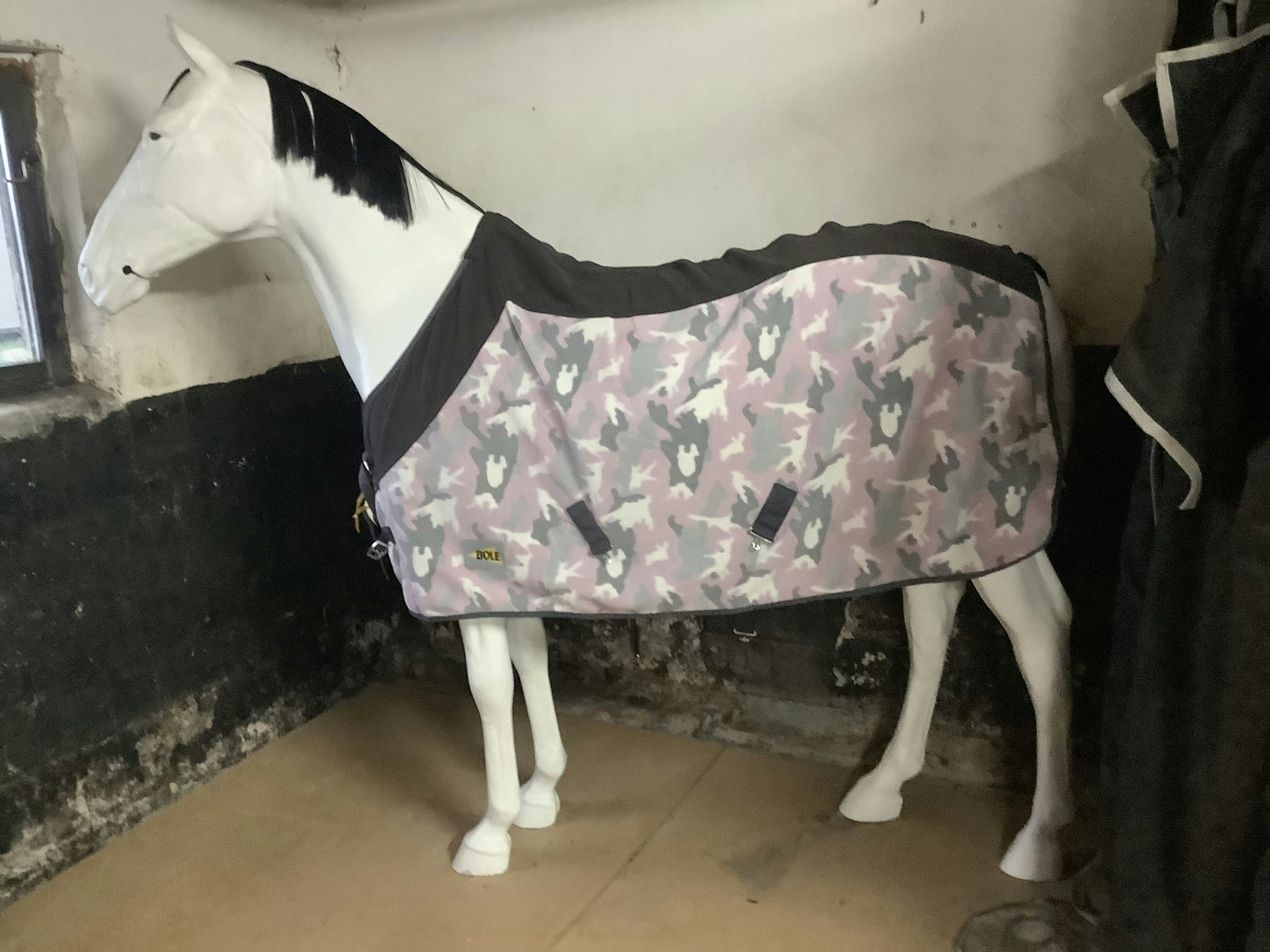 Fleecetäcke,bole,mönstrat,125 cm