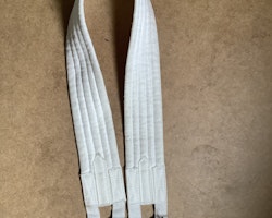 Sadelgjord vit,120 cm