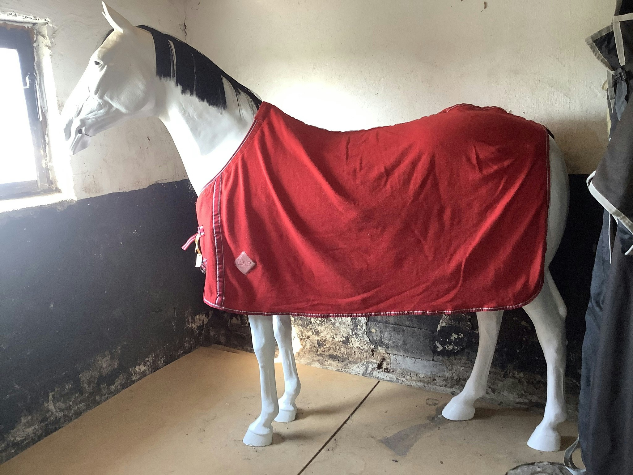 Catago fleecetäcke,rött,135 cm