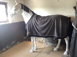 Fleecetäcke,grått,135 cm