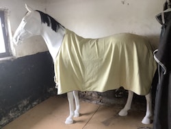 Fleecetäcke,gul,155 cm