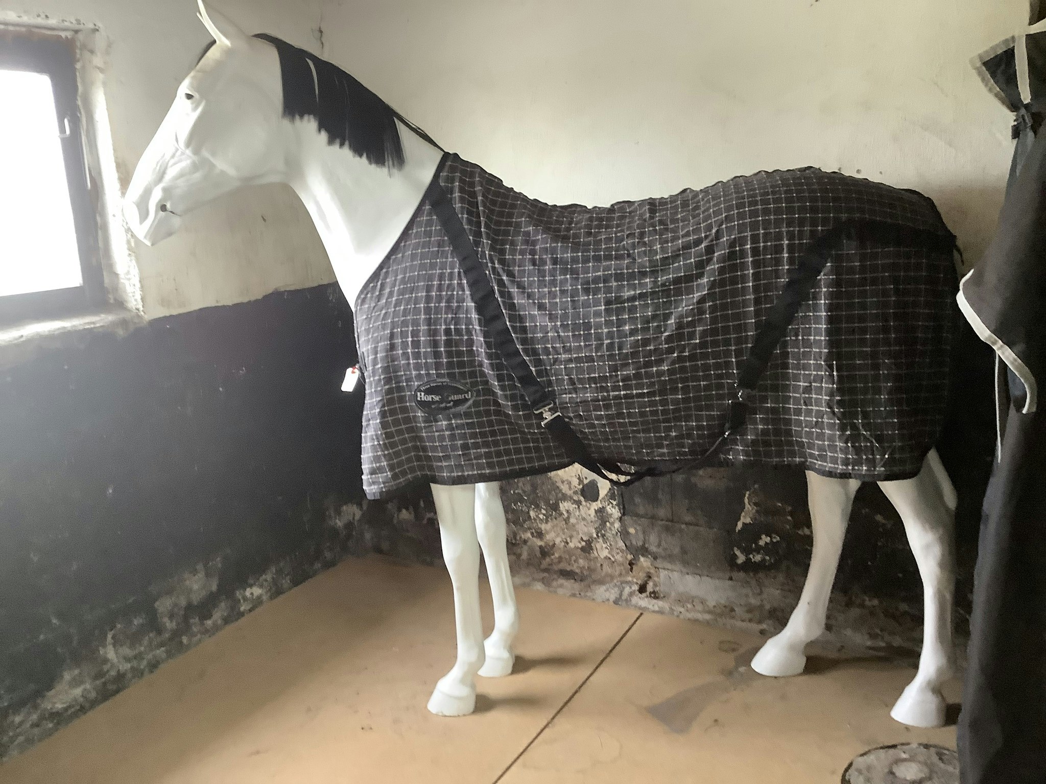 Horseguard täcke,rutigt,stl 135