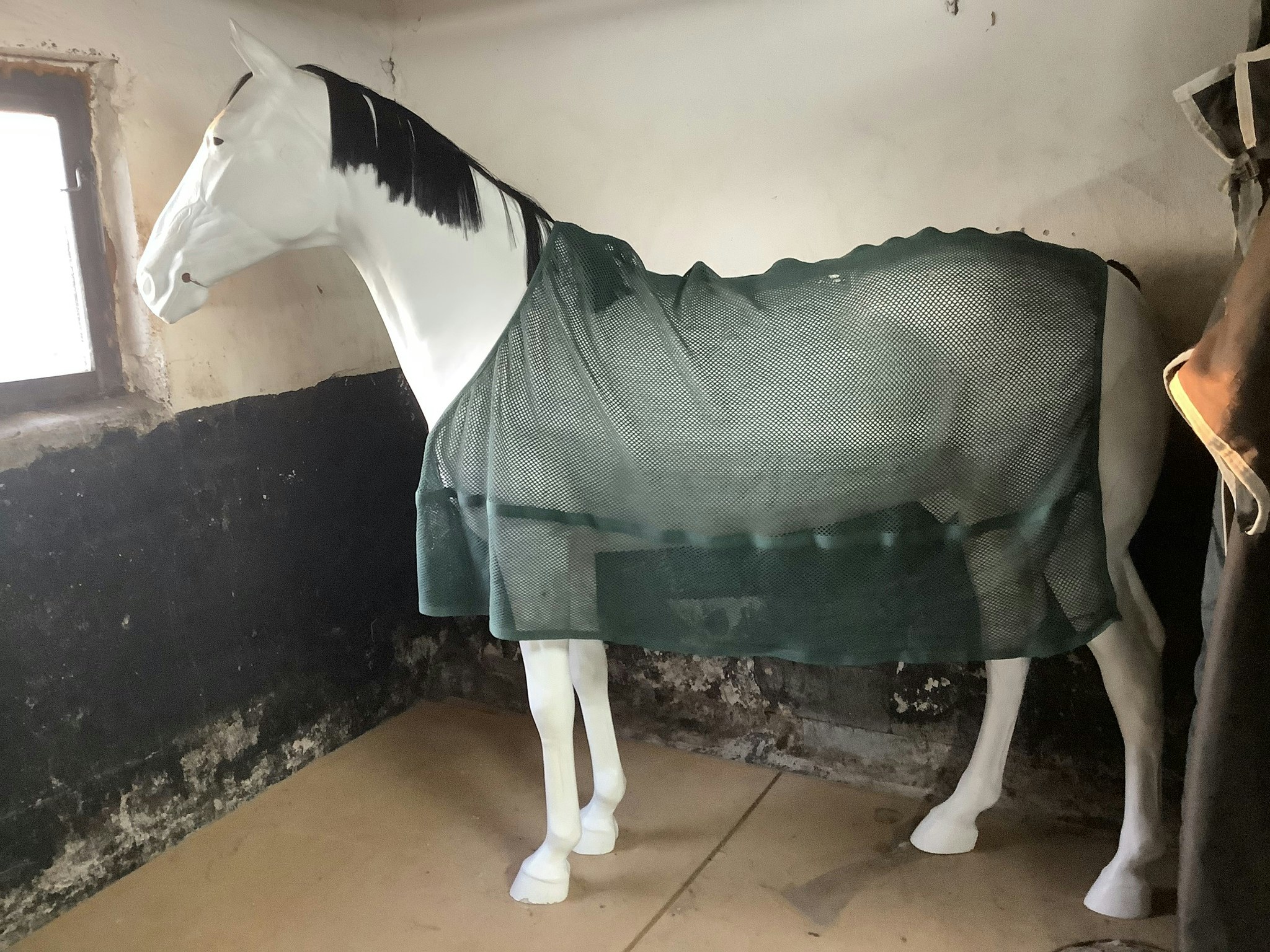 Nättäcke,grönt,125 cm,hål