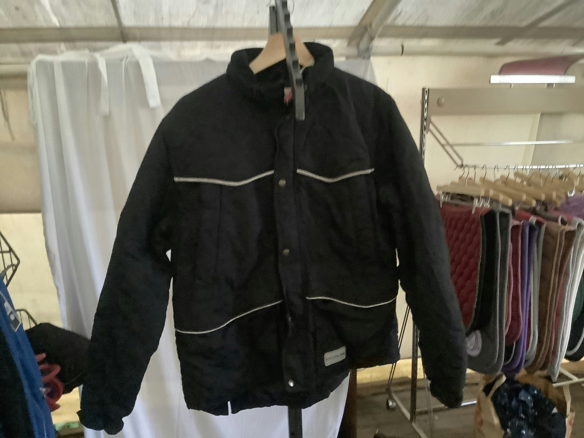 Active riding outwear vinterjacka,svart,stl 170,fint skick