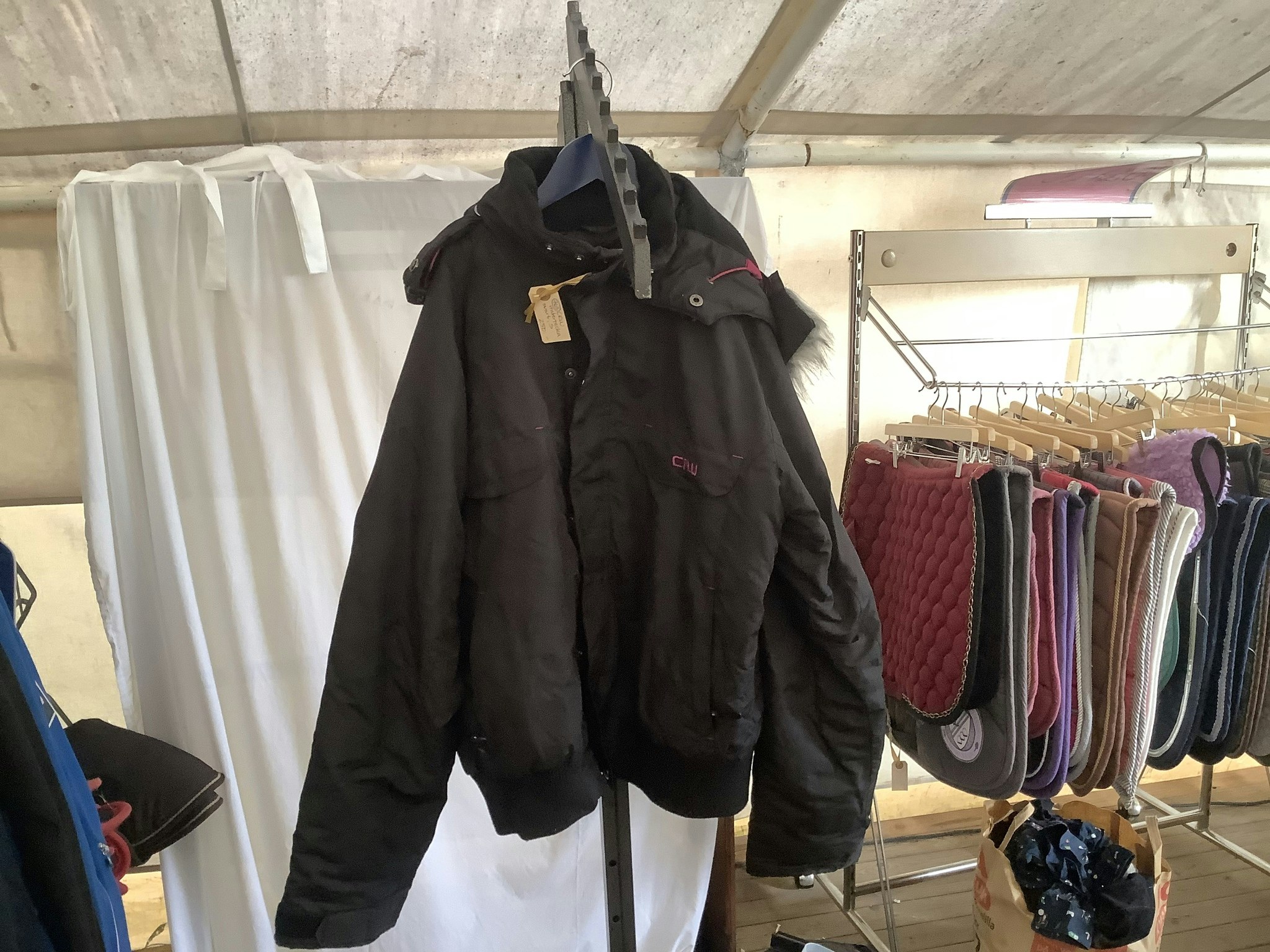 CRW vinterjacka,svart,s