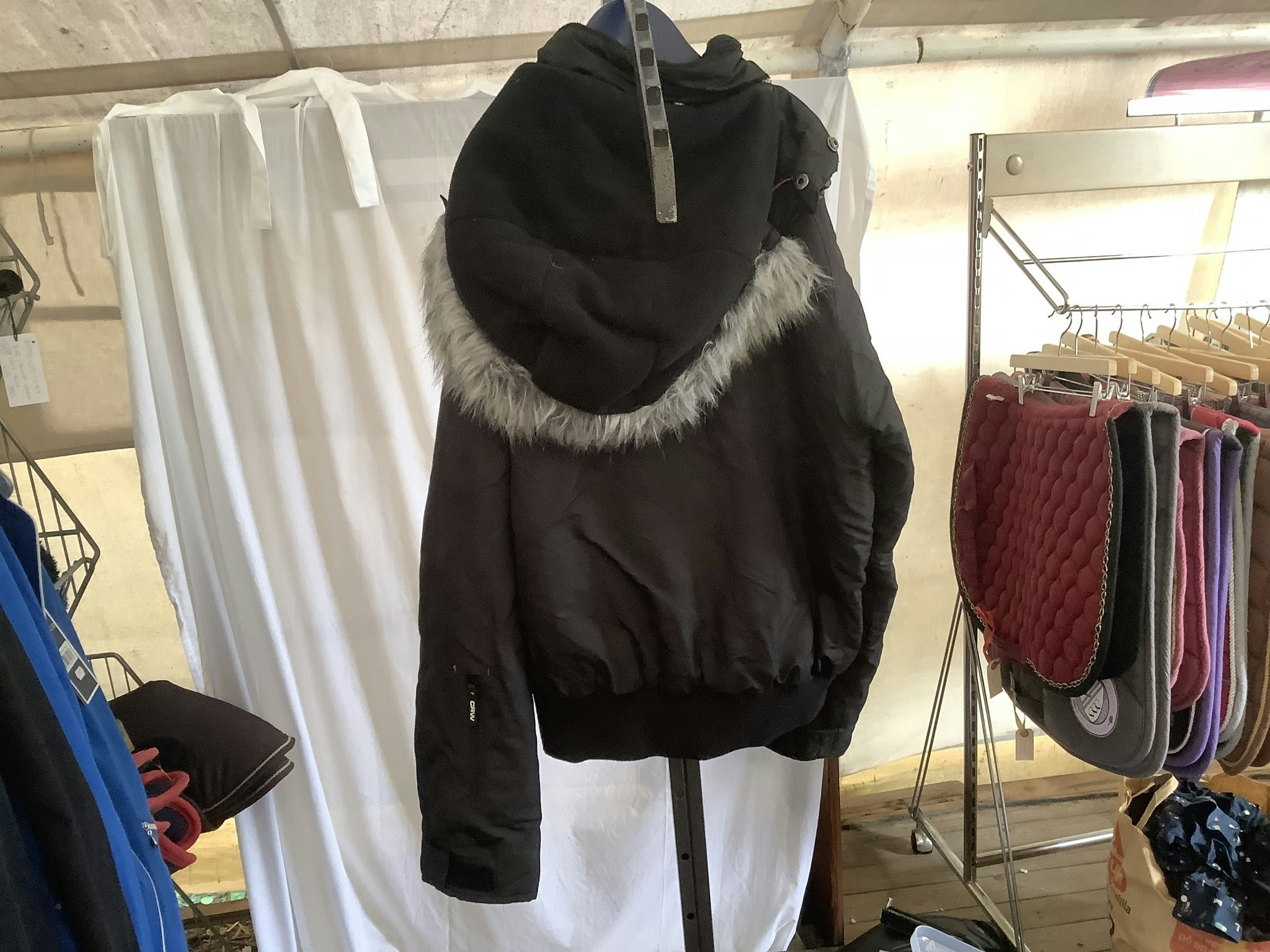 CRW vinterjacka,svart,s
