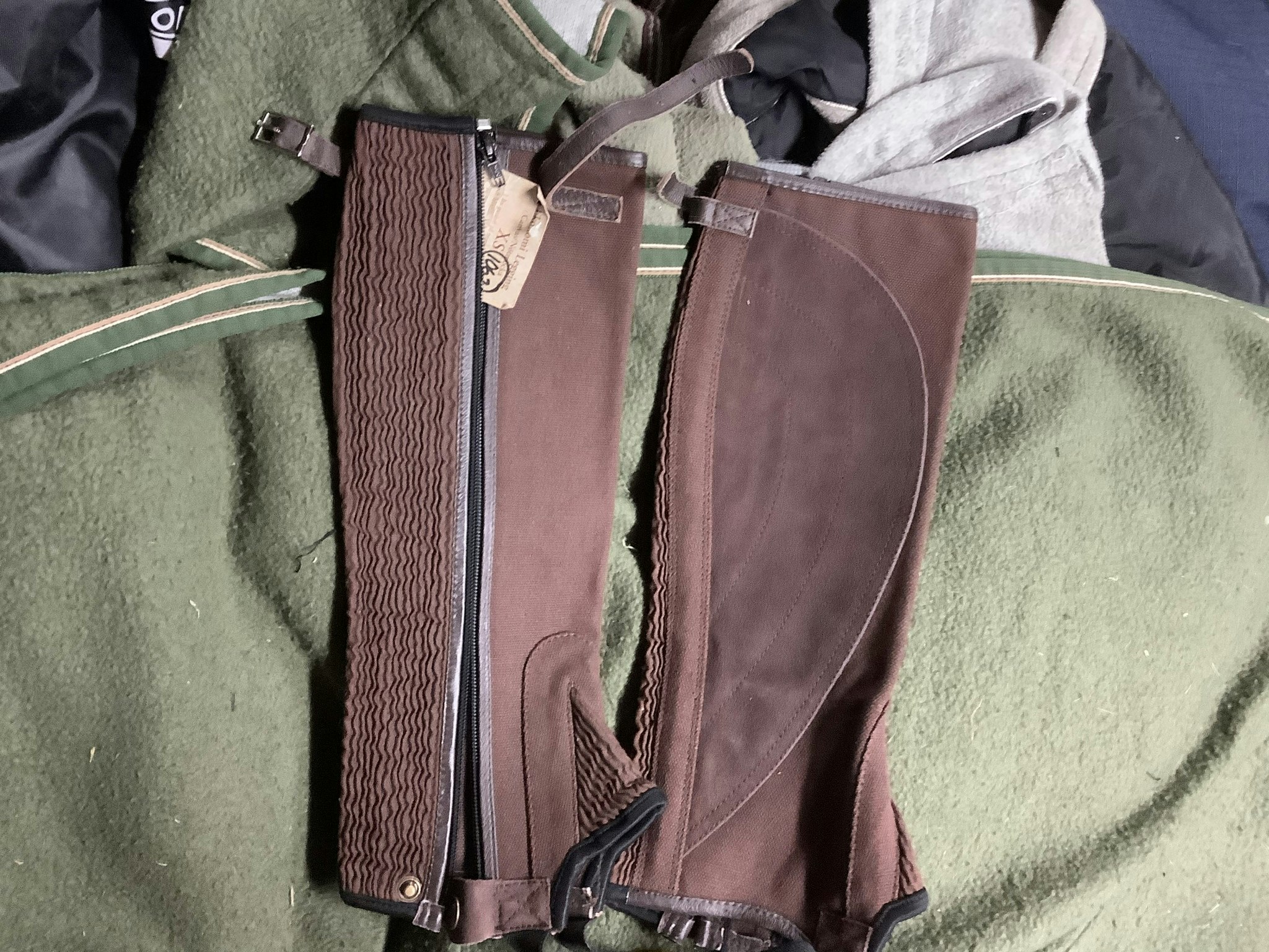 Jacson shortchaps,nötmocka,stl xs,nya