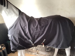 Amigo svart sommartäcke,130 cm,nyskick