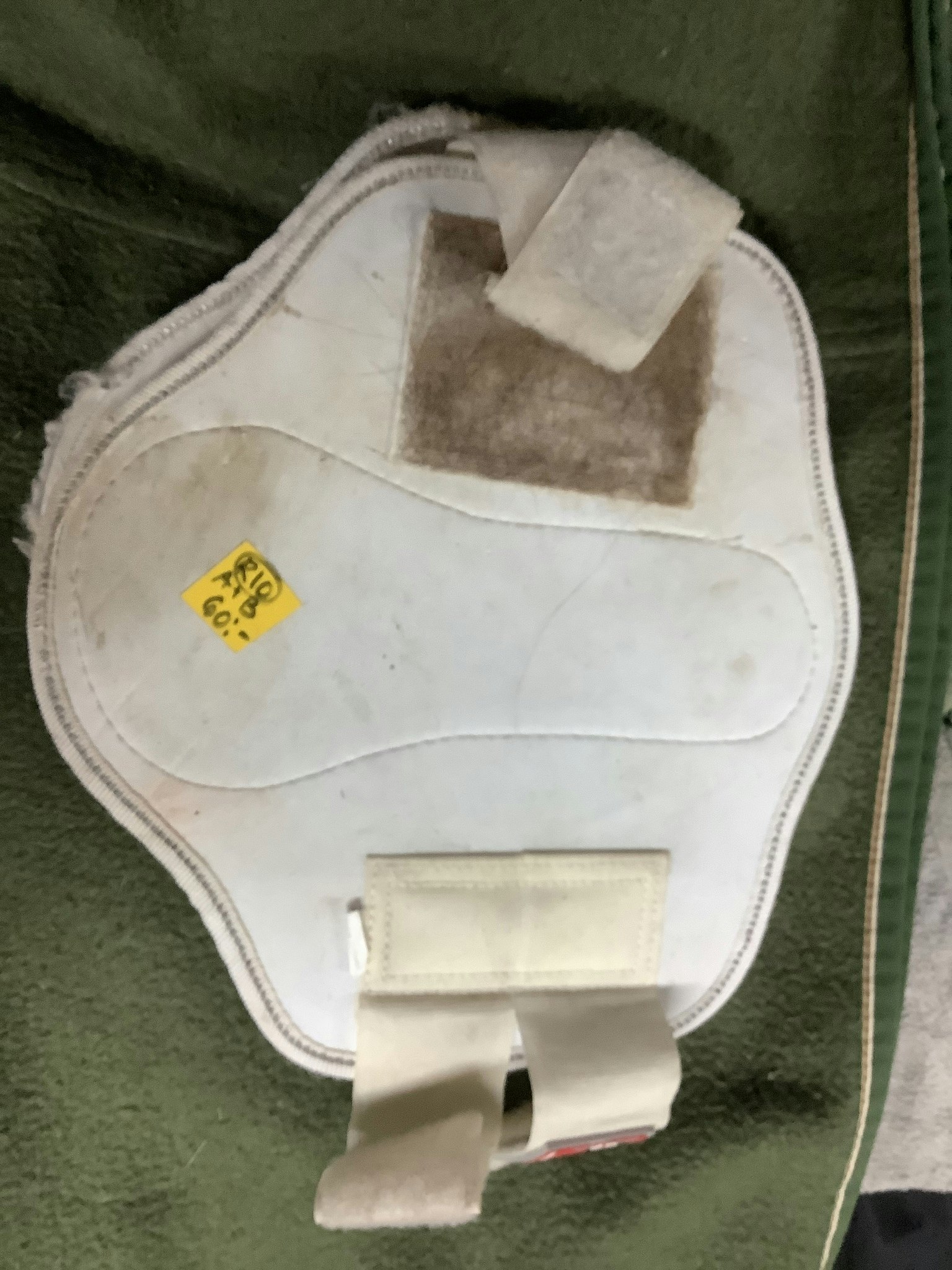 Benskydd vita,tvåpack,f