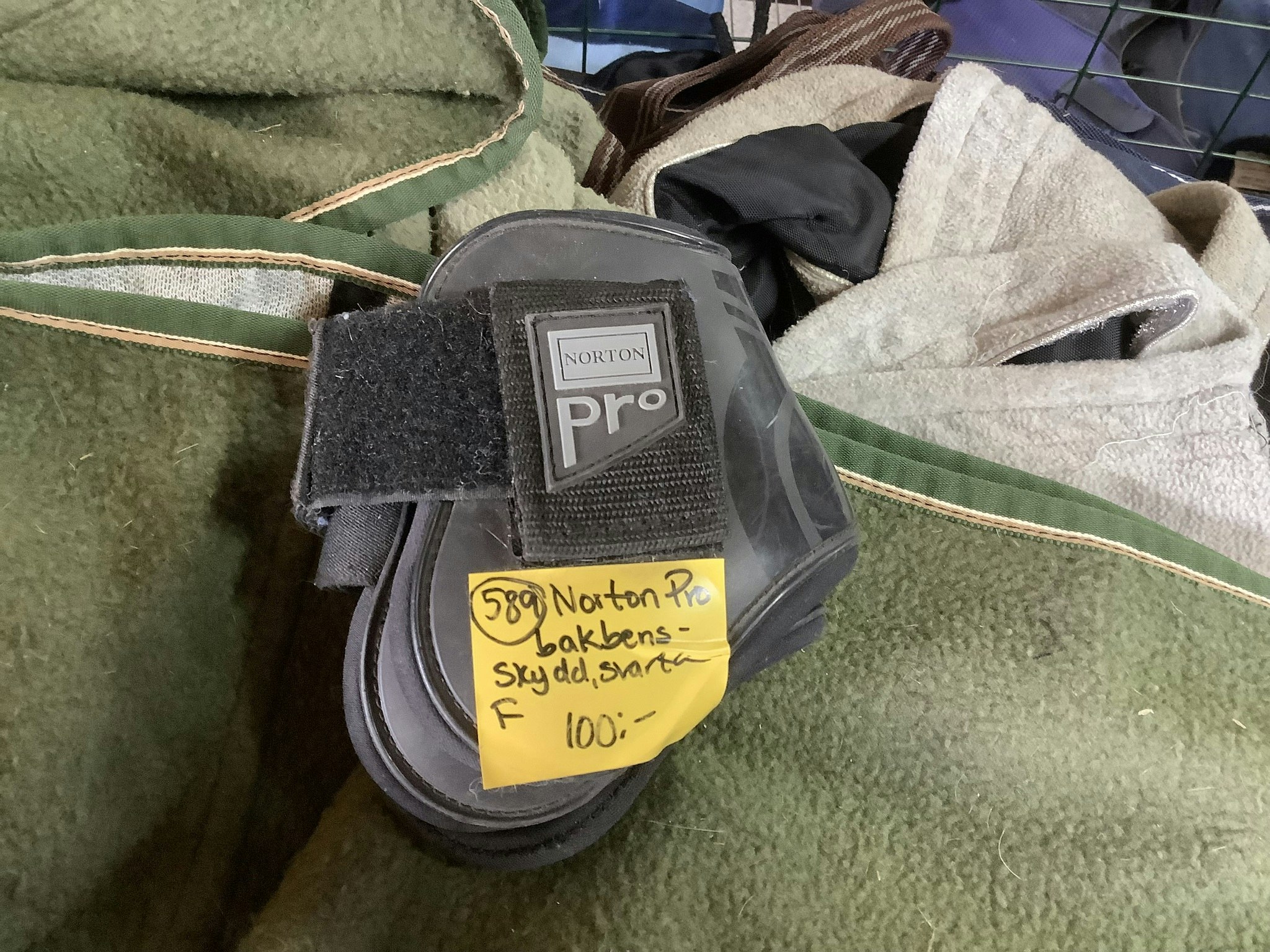 Norton pro bakbensskydd,svarta,F